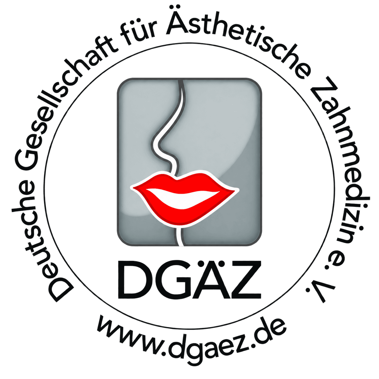 Logo der Deutschen Gesellschaft für Ästhetische Zahnmedizin